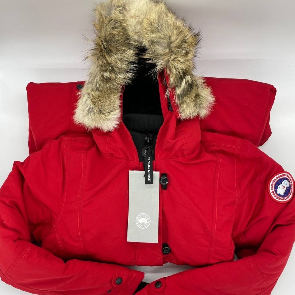 CANADA GOOSE KENSINGTON PARKA RED WOMEN'S S/M